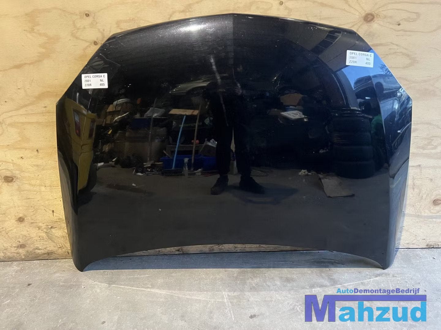 OPEL CORSA C Zwart Z20R motorkap 2000-2005, Opel Automobile GmbH, Capot moteur, Opel, Bahnhofsplatz 1
65423  Russelsheim am Main, DE