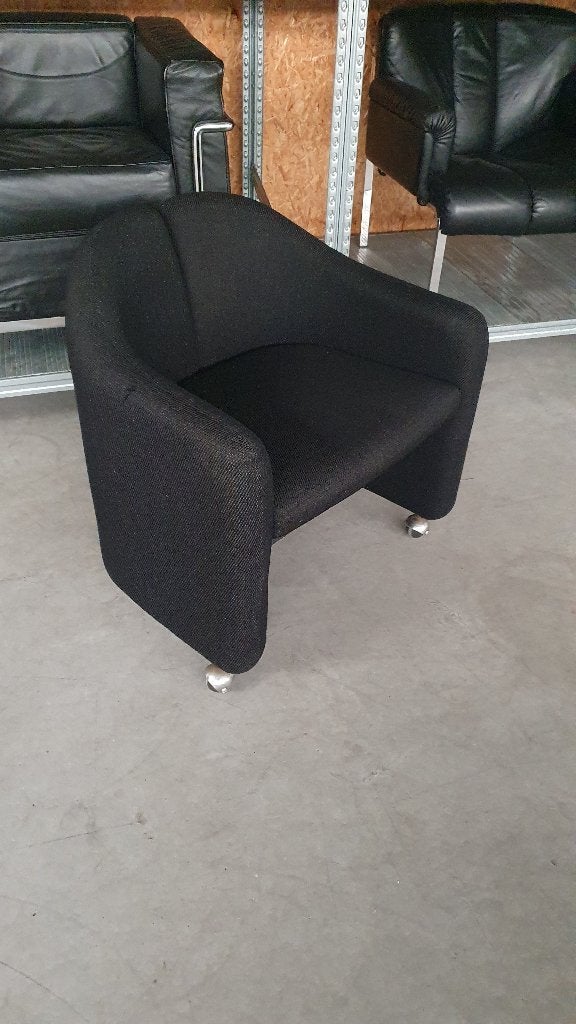 Chaise mobile vintage Eugenio Gerli Tecno « 142 », Italie, Enlèvement, Utilisé, Tissus