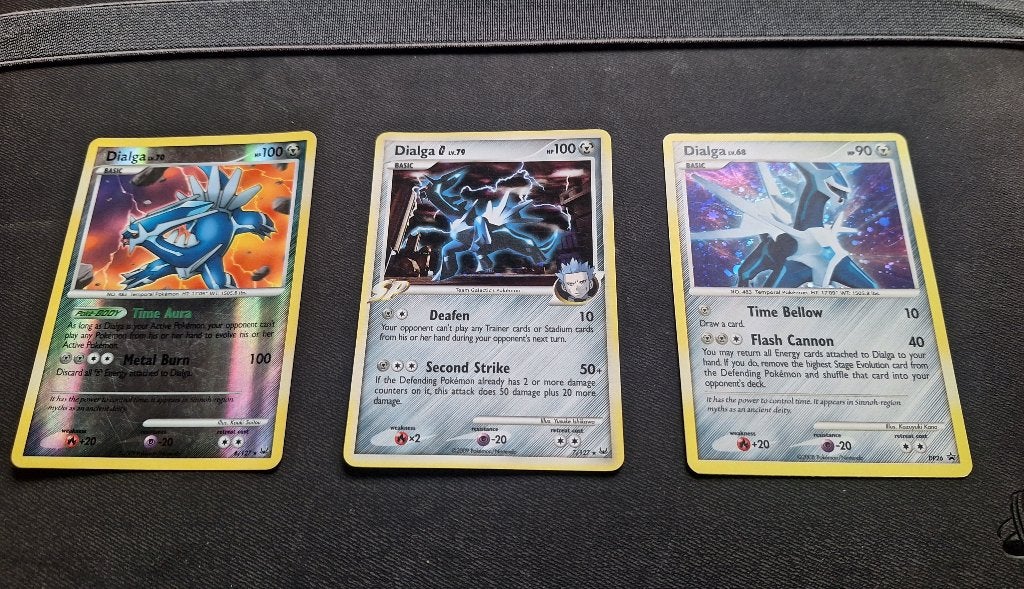 Dialga setje, Ophalen of Verzenden, Gebruikt, Meerdere kaarten