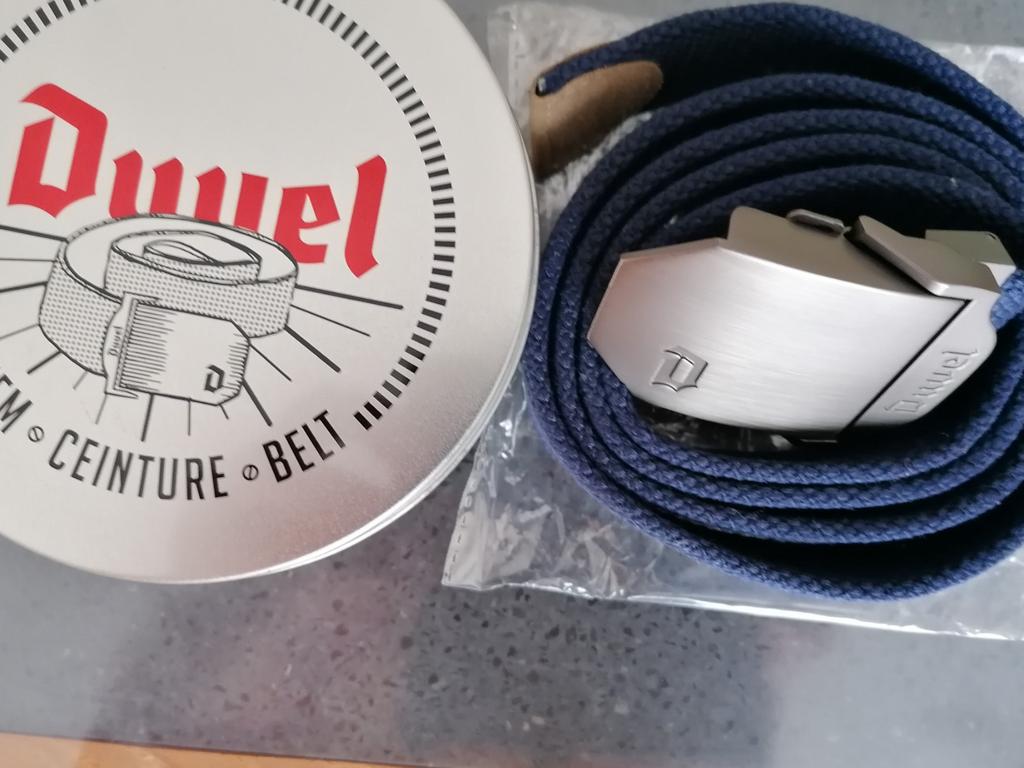 Splinternieuwe broekriem vn het biermerk DUVEL., Kleding | Heren, Riemen en Ceintuurs, Ophalen