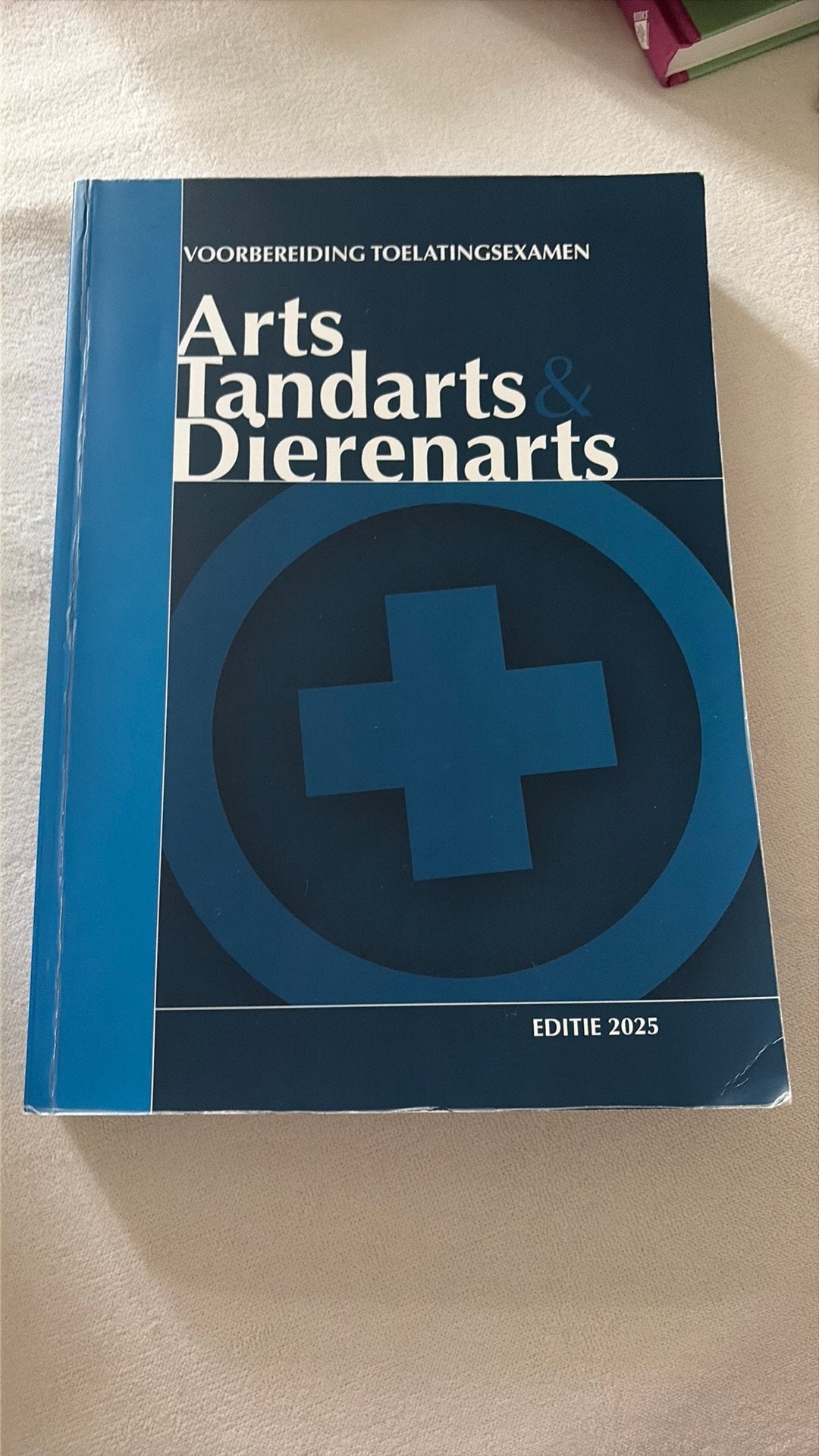 Voorbereiding Toelatingsexamen Arts, Tandarts & Dierenarts, Boeken, Studieboeken en Cursussen, Ophalen, Zo goed als nieuw, Hoger Onderwijs