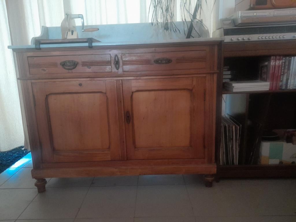 Commode vintage lavabo, Enlèvement