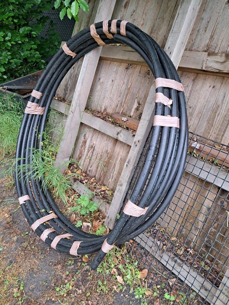 Zwarte pvc waterdarm, Tuin en Terras, Ophalen