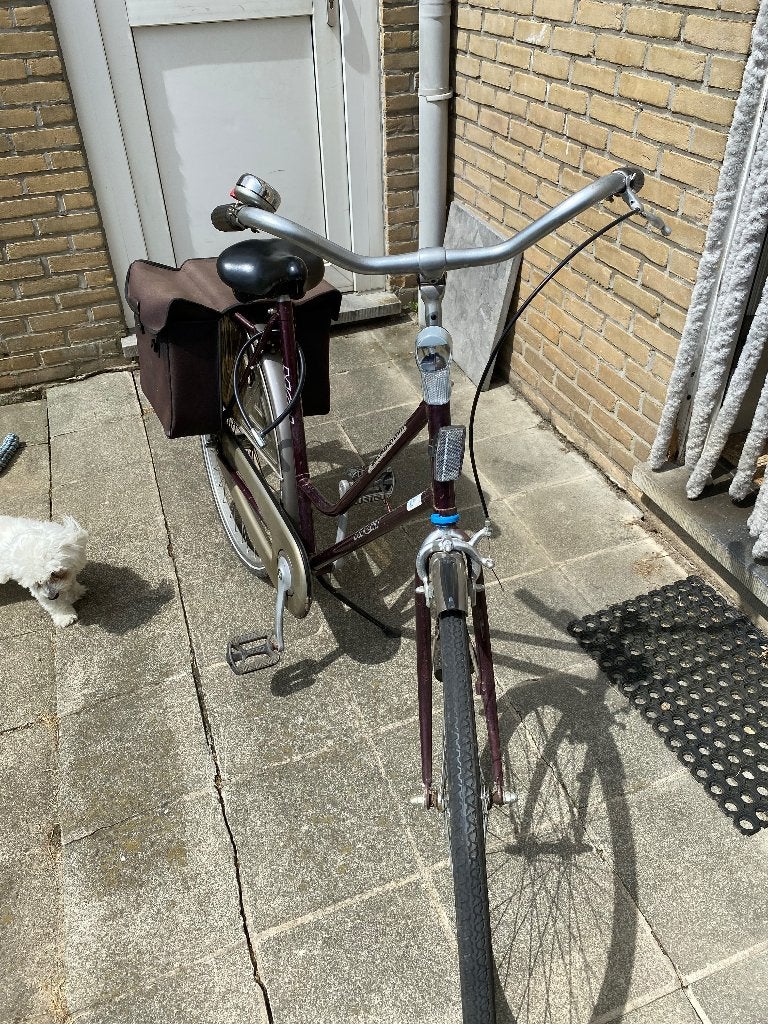 Fiets goede staat lichten werken, Enlèvement, Utilisé, Frein à rétropédalage, Autres marques