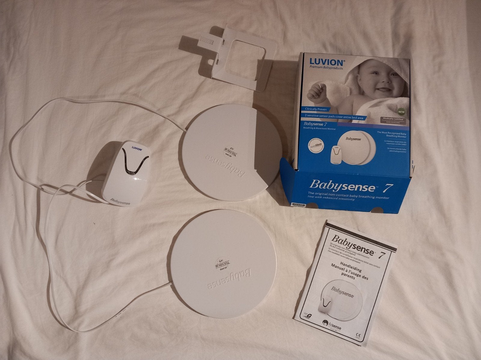 Luvion Babysense 7 (2x), Enlèvement