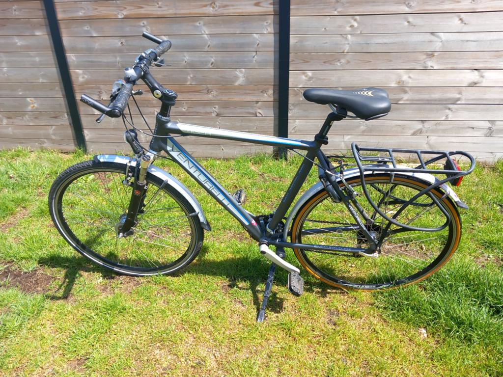 Herenfiets venturelli milano, Ophalen