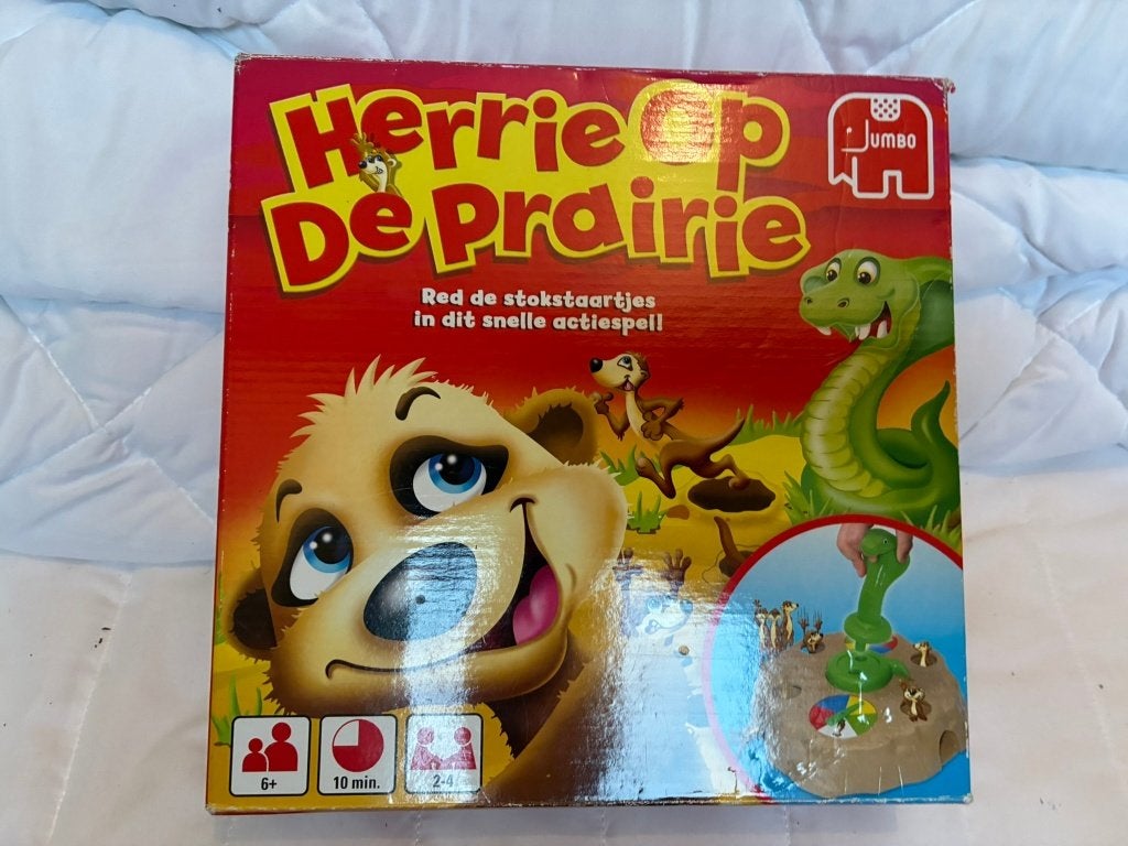 gezelschapsspel herrie op de prairie, Enlèvement ou Envoi