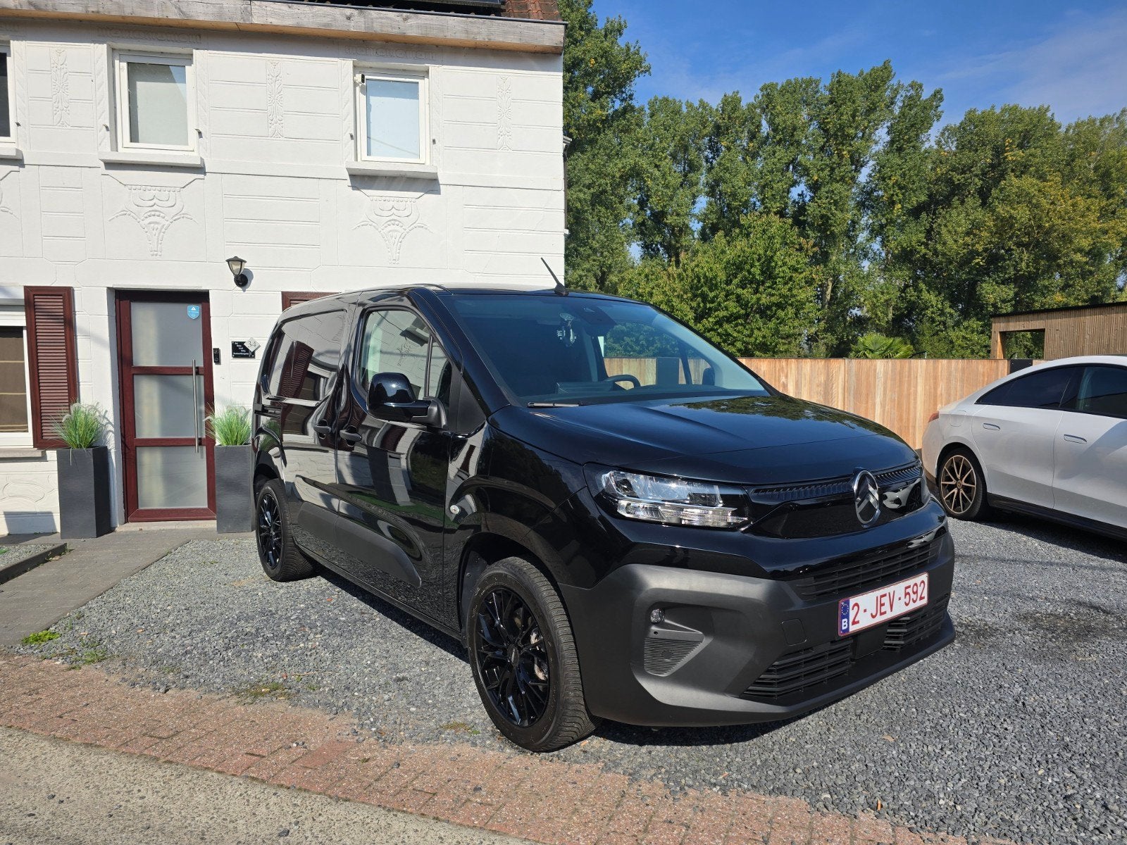 Citroën berlingo 02/2026 13270km btw full black AUTOMAAT!!!, Achat, Euro 6, Entreprise, 3 places