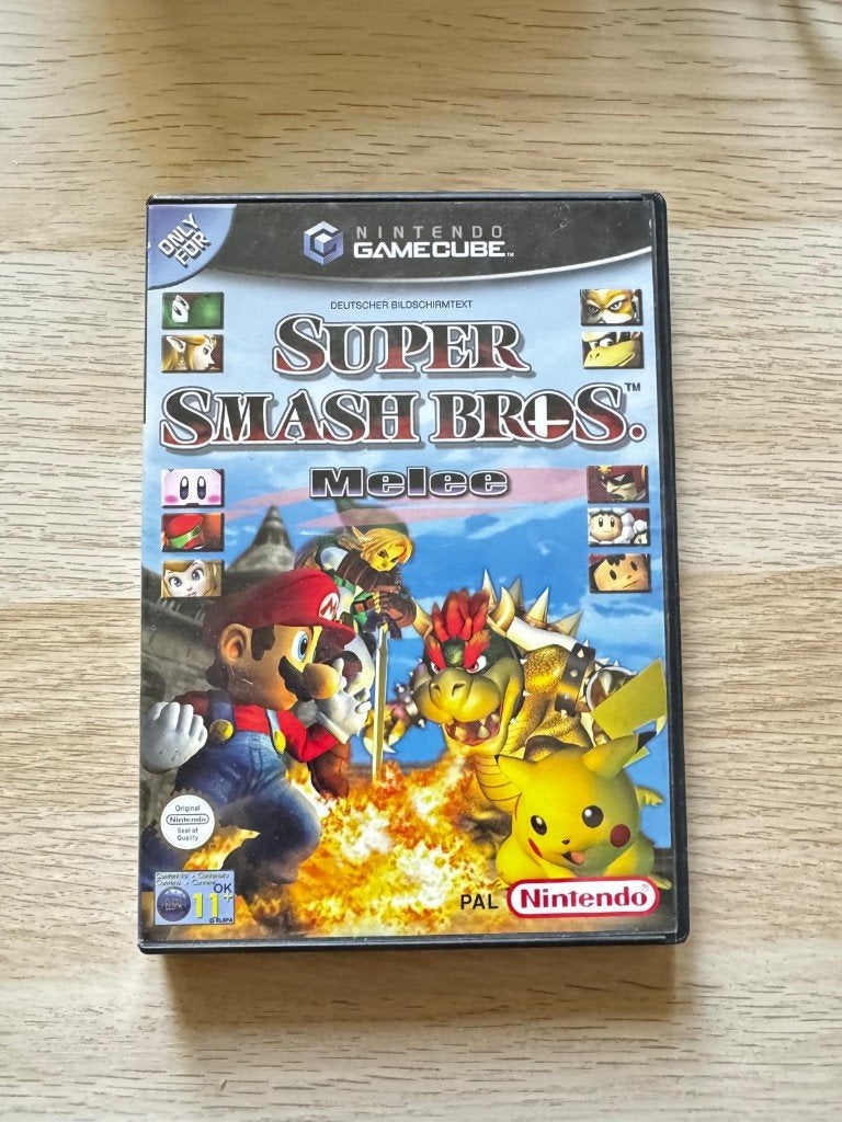 Jeux Super Smash Bros. Melee et Zelda Windwalker (Gamecube), Games en Spelcomputers, Ophalen of Verzenden, Gebruikt