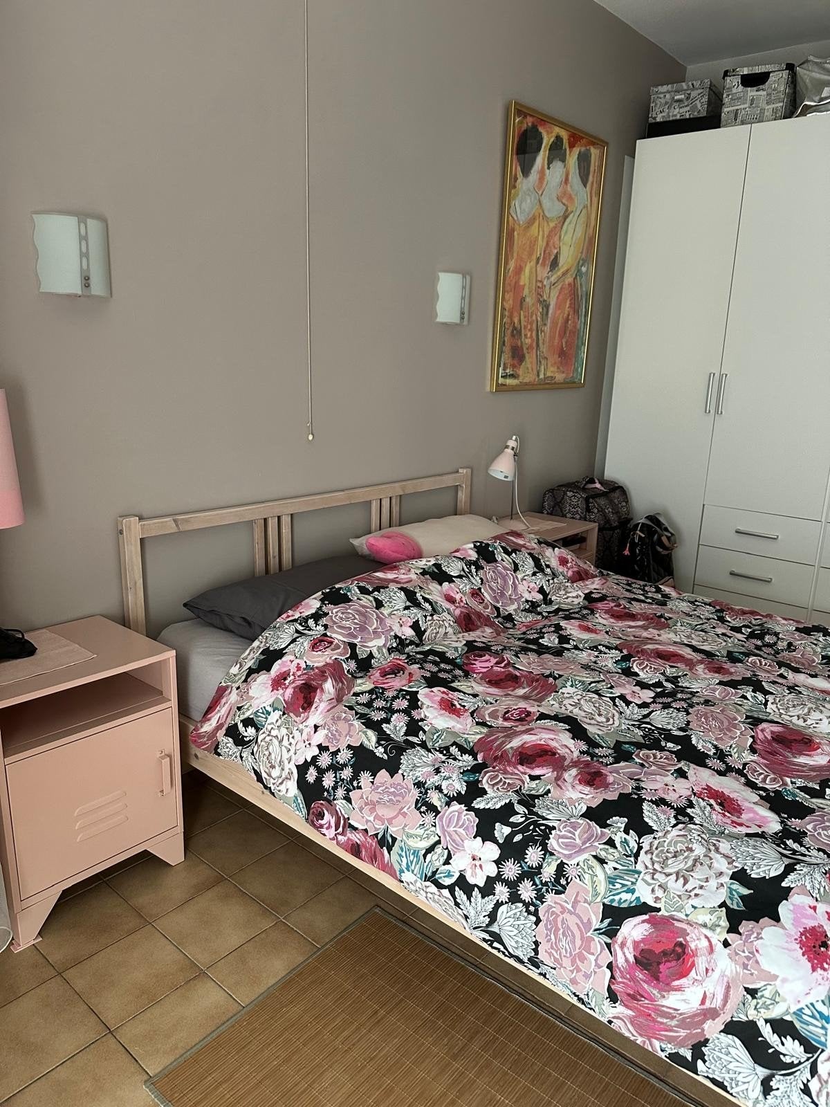 Twee persoonsbed, Maison & Meubles, Enlèvement, Comme neuf