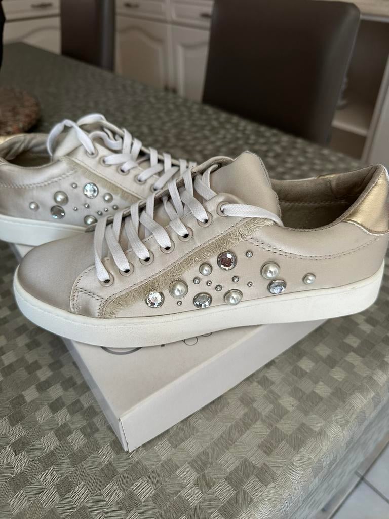 Sneakers, maat 38, Neuf, Beige, Sneakers et Baskets, Enlèvement