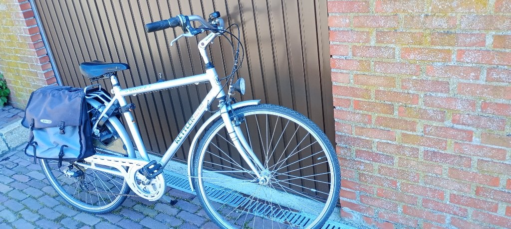 fiets, Fietsen en Brommers, Fietsen | Heren | Herenfietsen, Gebruikt, Velgrem, Versnellingen, 53 tot 57 cm