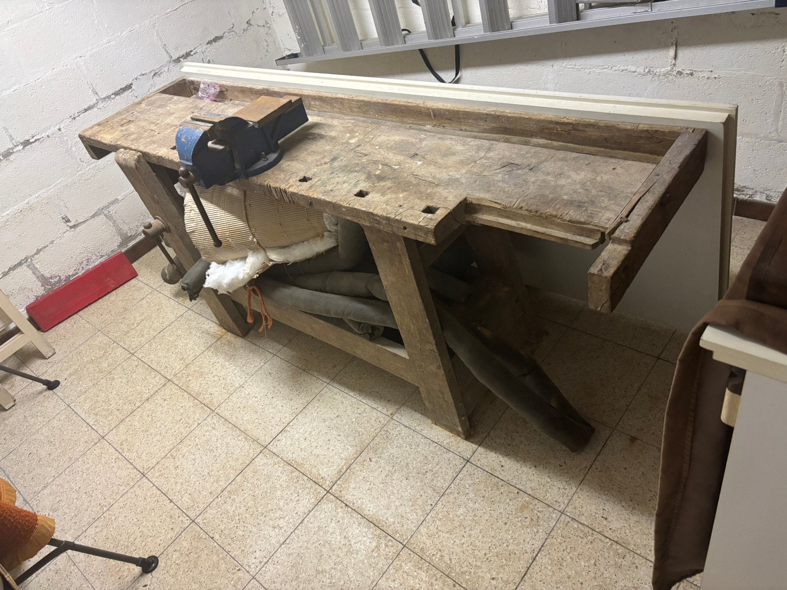 Houten werkbank, Ophalen, Zo goed als nieuw