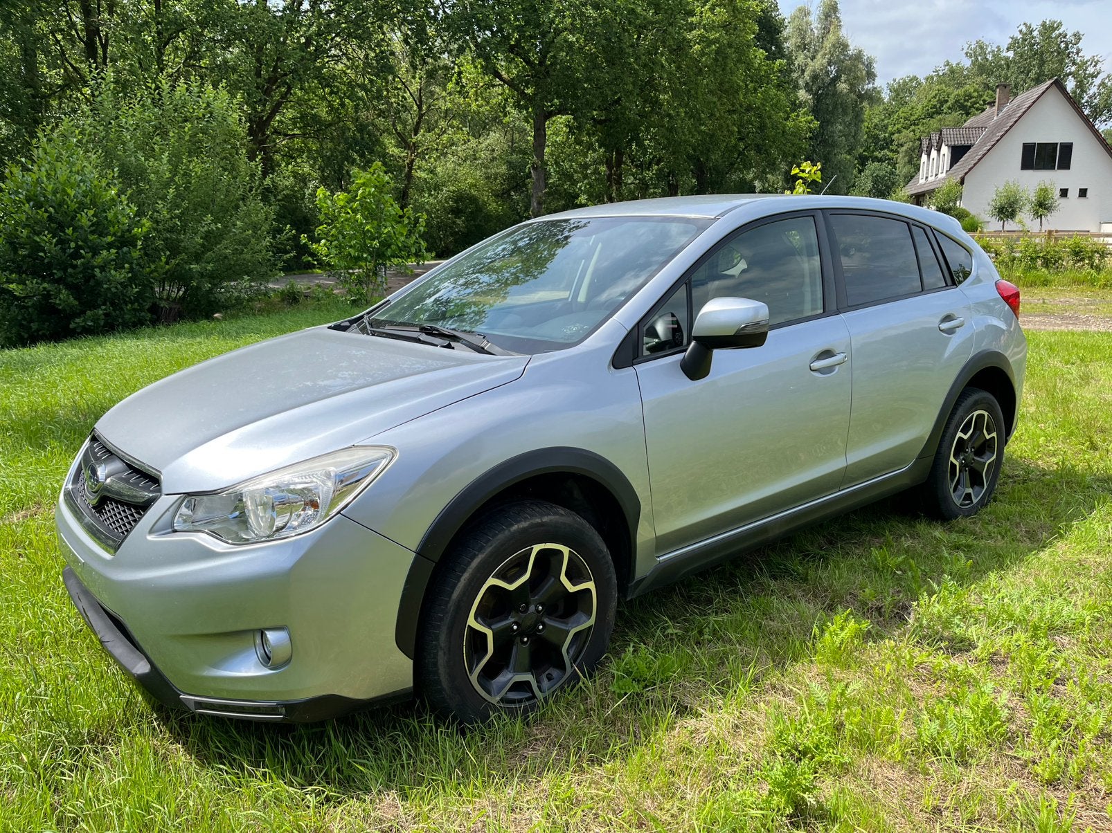 Subaru  XV, Auto's, Euro 5, Stof, Zwart, 4 cilinders