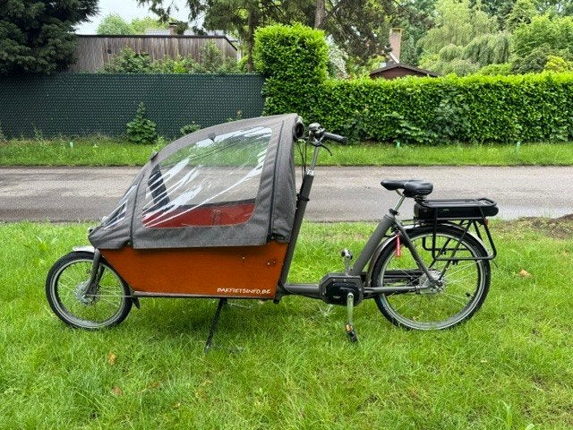 Bakfiets-nl cargo bike long Shimano Steps 400wh, Vélos & Vélomoteurs, Enlèvement