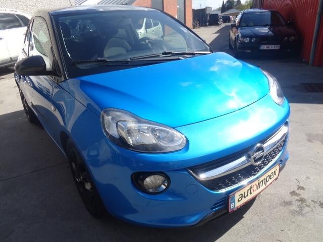 OPEL ADAM 1000CC PETROL EURO6 6VIT.. boven boven, Auto's, Voorwielaandrijving, 4 cilinders, Blauw, Adaptieve lichten