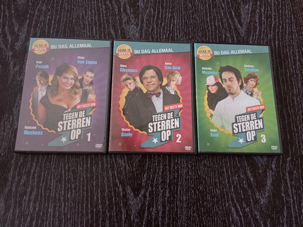 Tegen de sterren op, CD & DVD, DVD | Néerlandophone, Enlèvement ou Envoi, Coffret, Comme neuf, Comédie