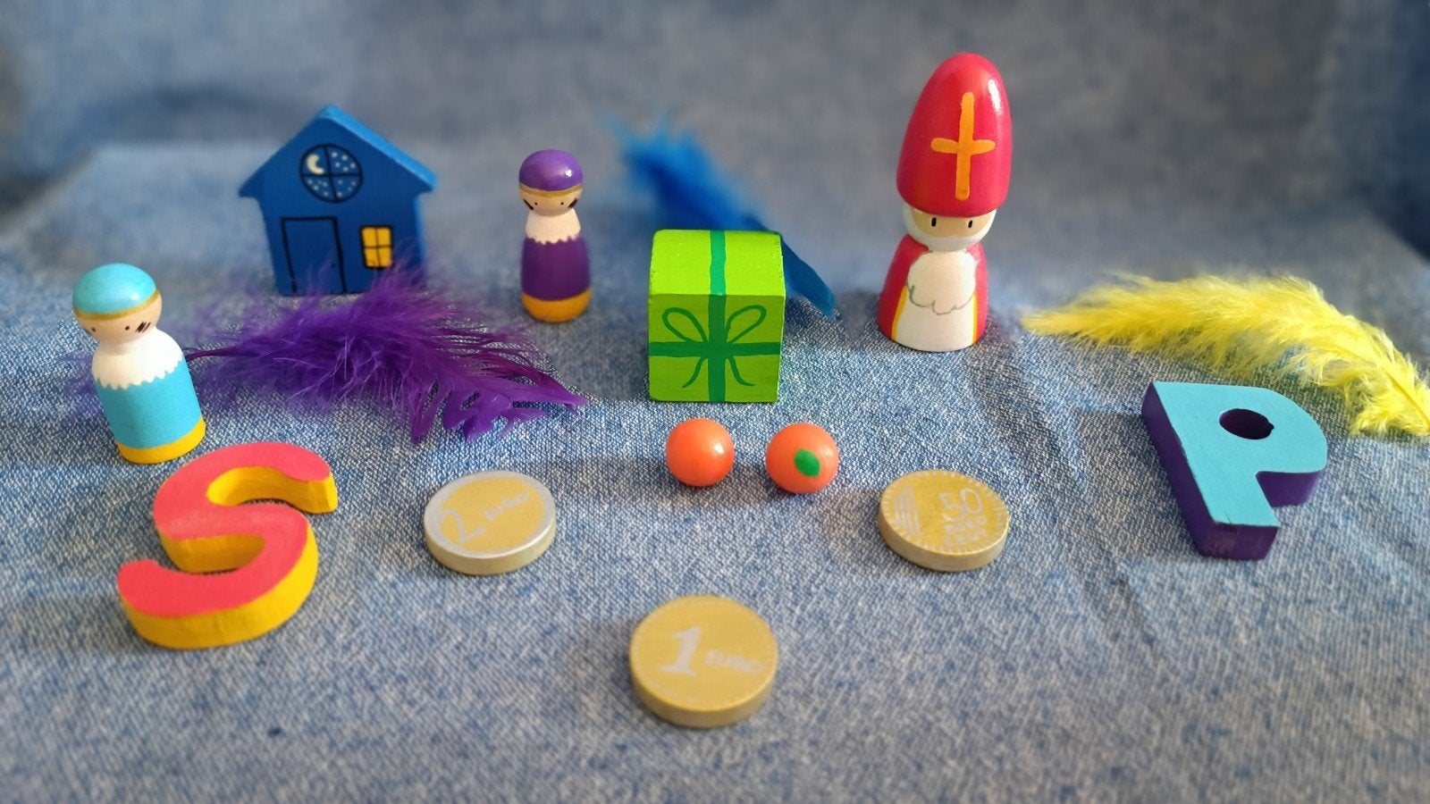 sensorisch setje sinterklaas ter steun van goede doelen, Enlèvement ou Envoi, Neuf, Construction