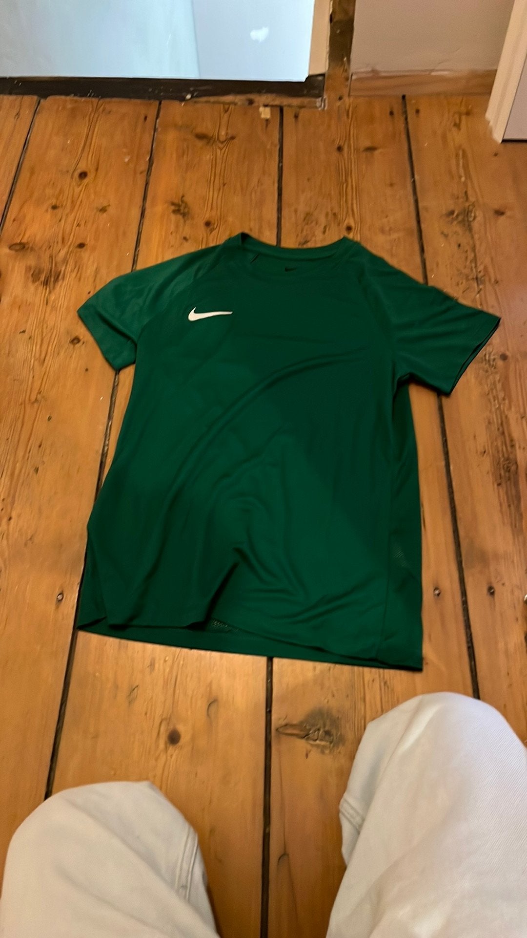 Groene nike chirt, Ophalen, Zo goed als nieuw