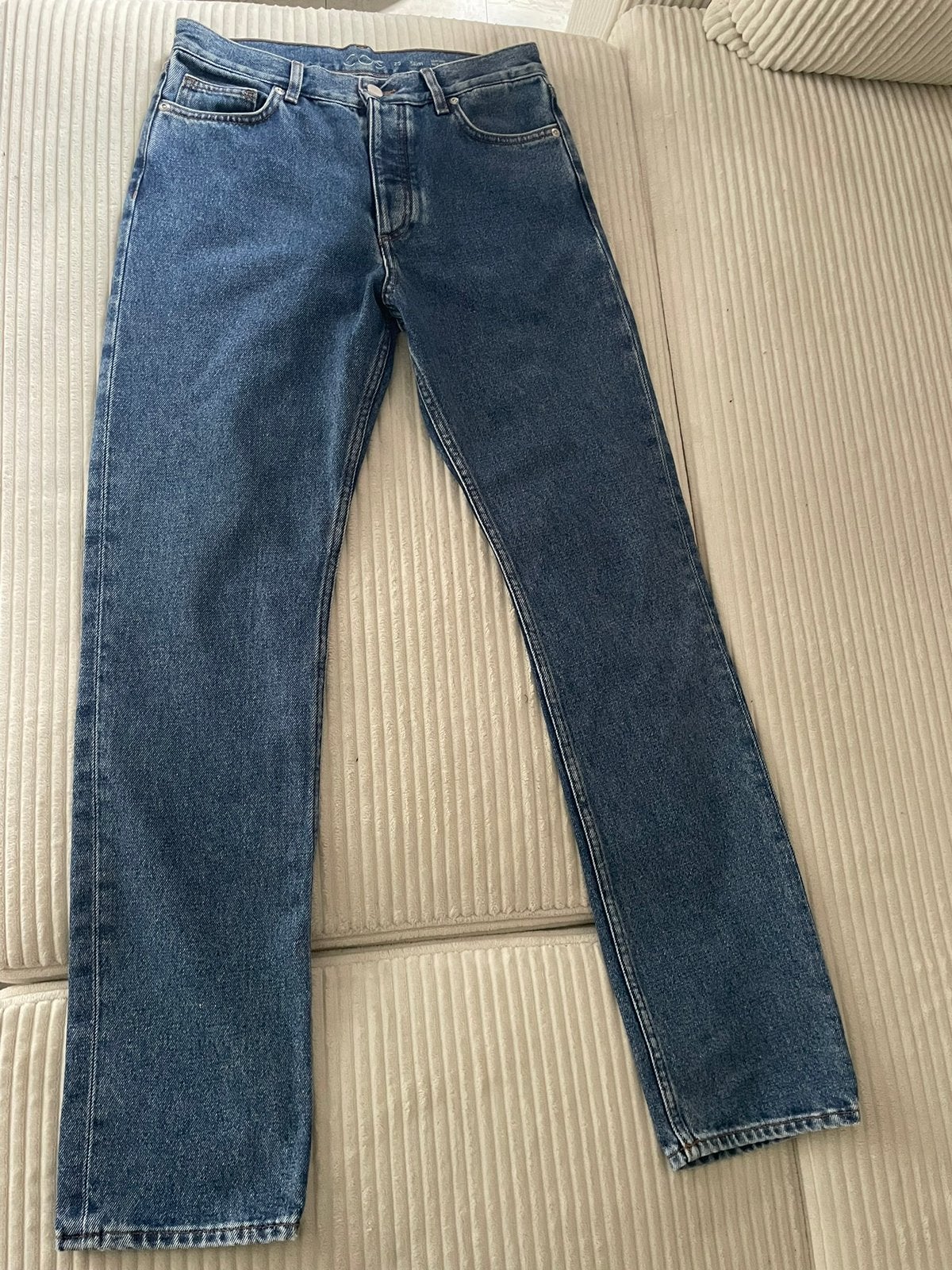 COS spijkerbroek blauw, Kleding | Dames, Spijkerbroeken en Jeans, Ophalen of Verzenden, Zo goed als nieuw, Blauw, W27 (confectie 34) of kleiner