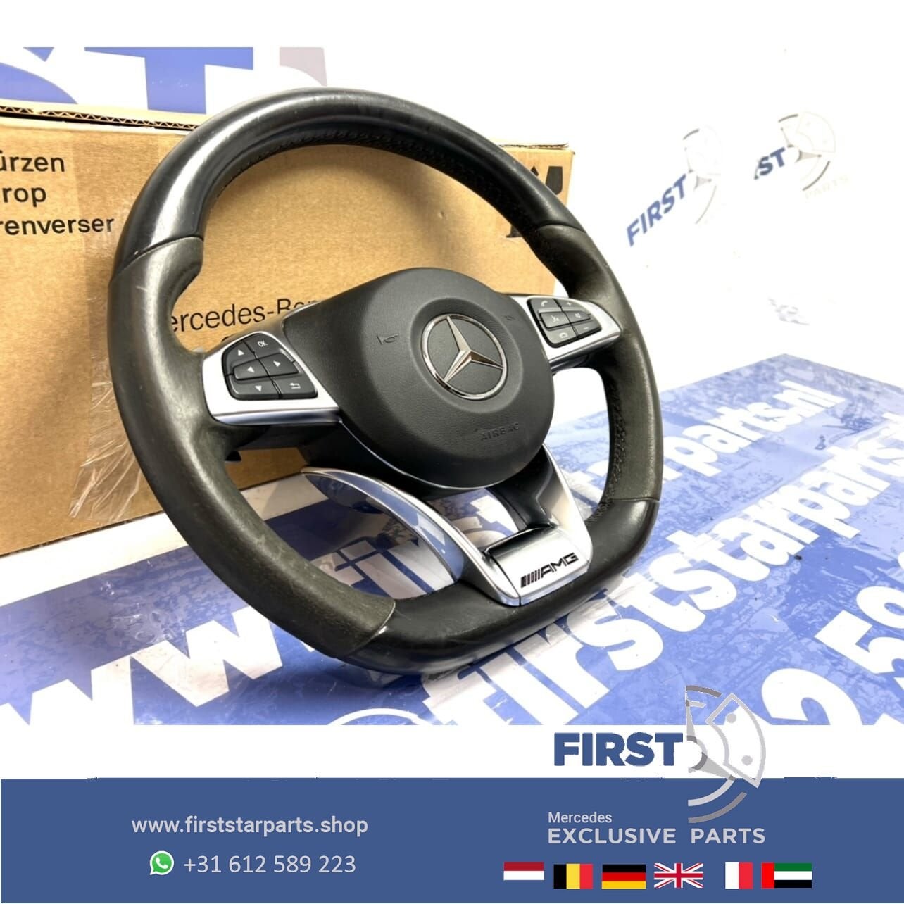 AMG STUUR + AIRBAG W176 W117 W204 W207 W212 W156 W219 W166 A, Utilisé, -, -, Enlèvement ou Envoi