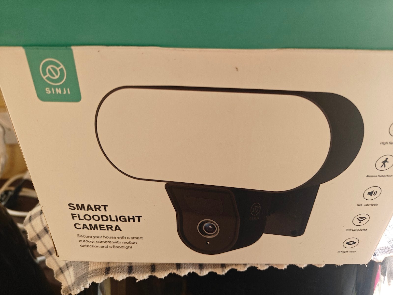 Licht met camera in, Audio, Tv en Foto, Videobewaking, Ophalen