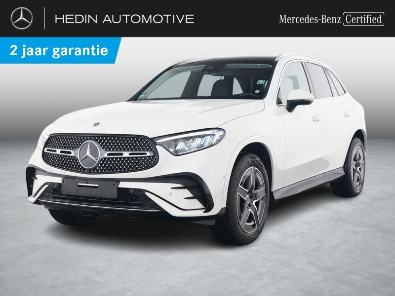 Mercedes-Benz GLC-klasse 300 DE 4MATIC SUV AMG Line | Panora, Auto's, Automaat, Zwart, 2500 kg, Wit