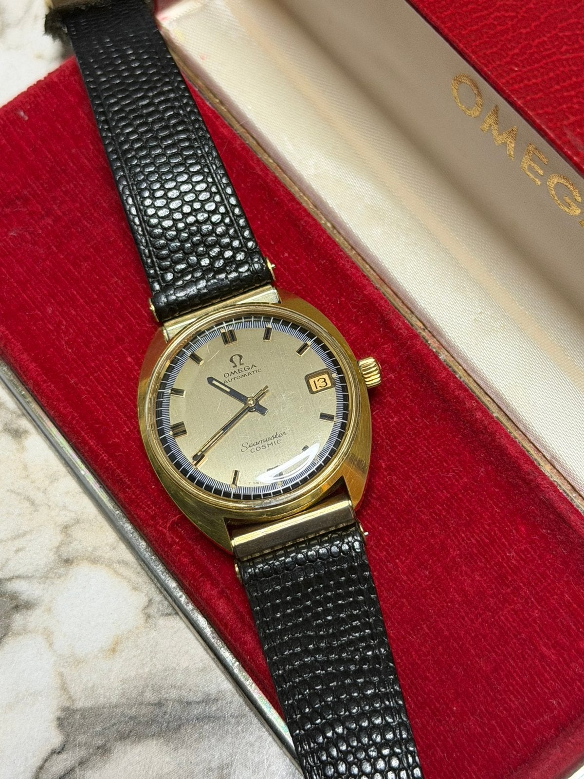 Omega seamaster, Overige materialen, Polshorloge, Overige materialen, Ophalen of Verzenden