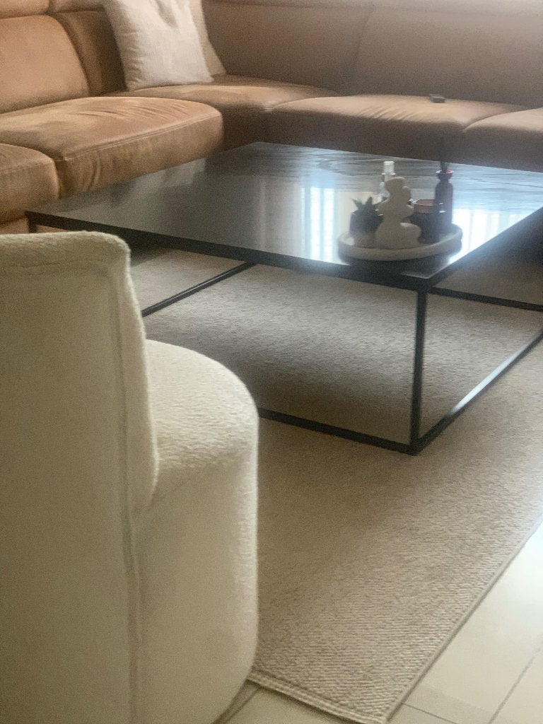 Salontafel, Huis en Inrichting, Tafels | Salontafels, Ophalen, Overige materialen, Gebruikt, Vierkant