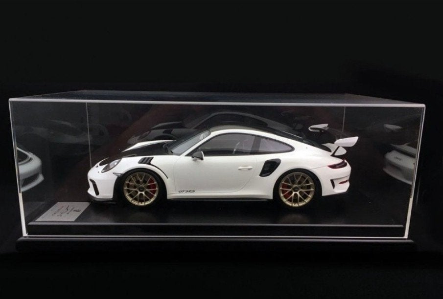 SPARK Porsche 991.2 GT3RS WAP0231690K  Wit Carbon 1:12, Enlèvement, Neuf, 1:9 à 1:12, Voiture