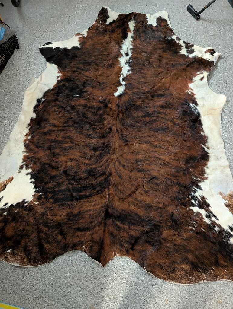 Koeienhuid tapijt, Huis en Inrichting, Ophalen, Gebruikt, 100 tot 150 cm, 150 tot 200 cm