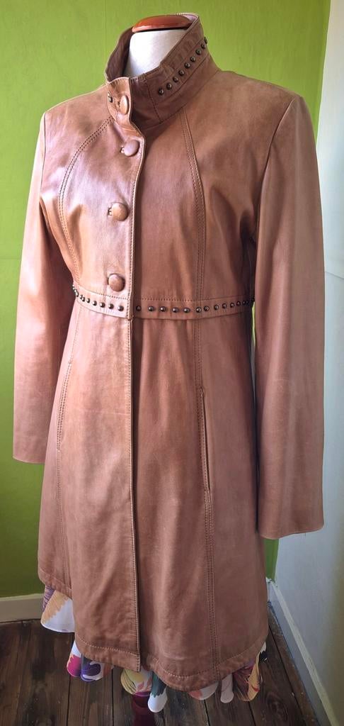 Vintage soepel leren jasje maat 38, Kleding | Dames, Ophalen of Verzenden, Maat 38/40 (M)