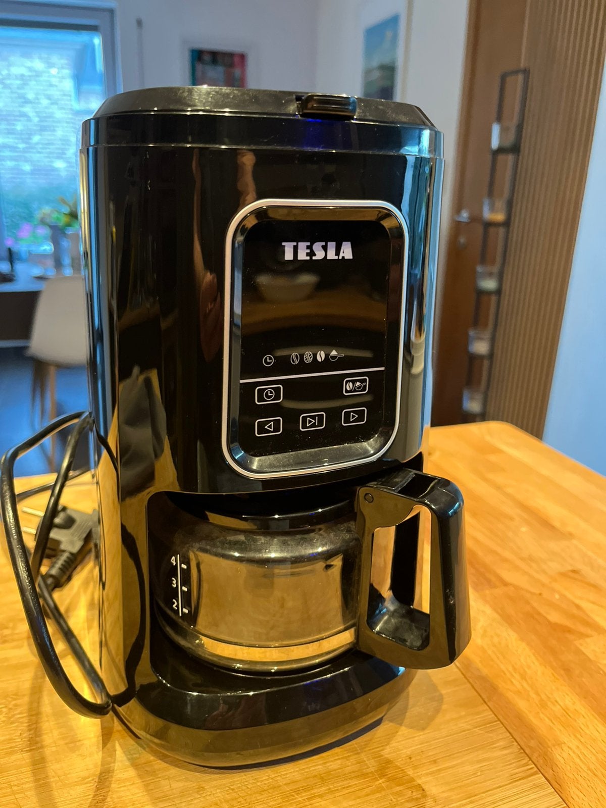 Machine à café Tesla, Electroménager, Enlèvement ou Envoi, Comme neuf, Café moulu
