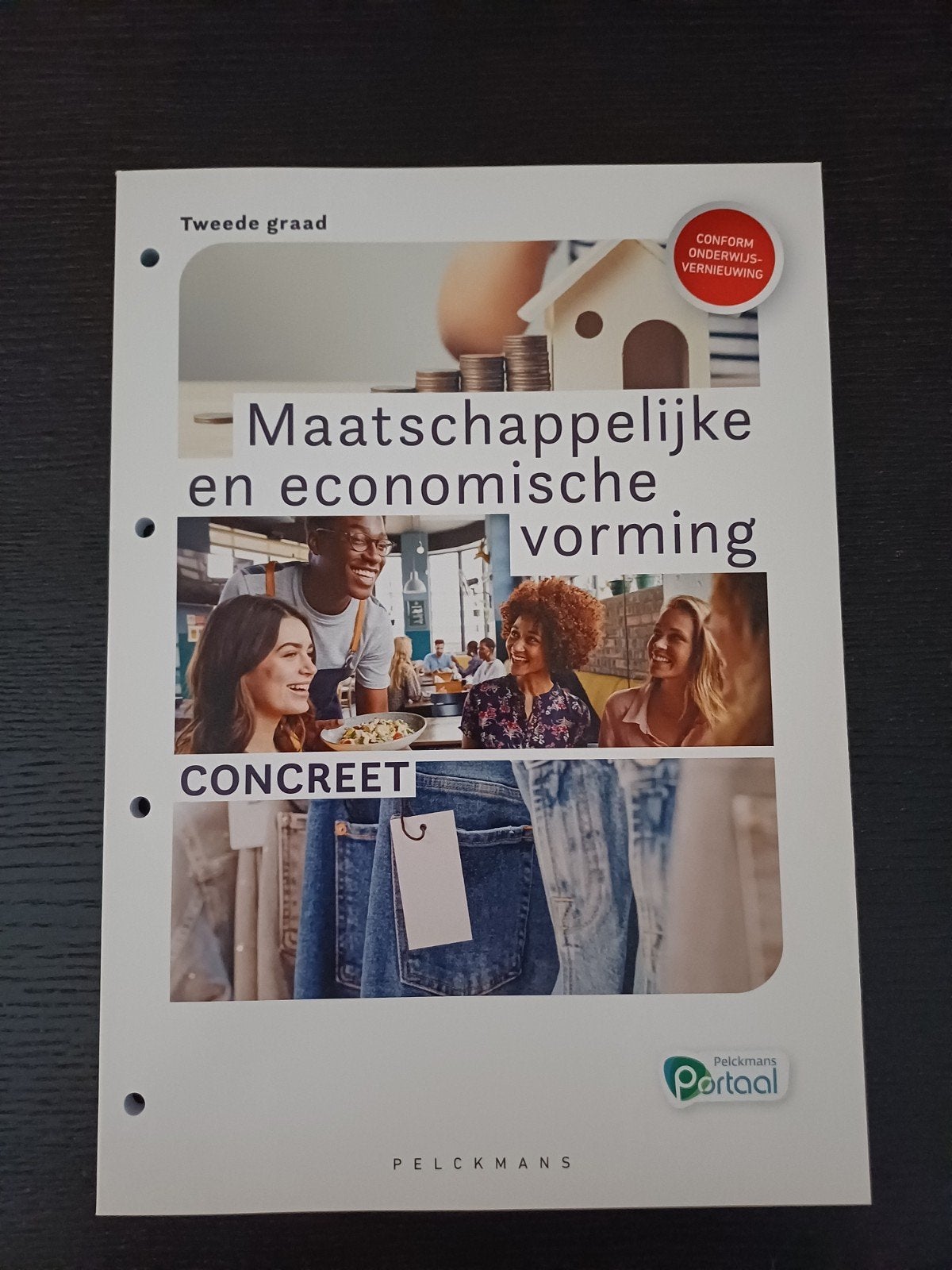 Maatschappelijke en economische vorming Concreet Leerwerkboe, Livres, Livres scolaires, Neuf, Enlèvement ou Envoi, Pelckmans Portaal