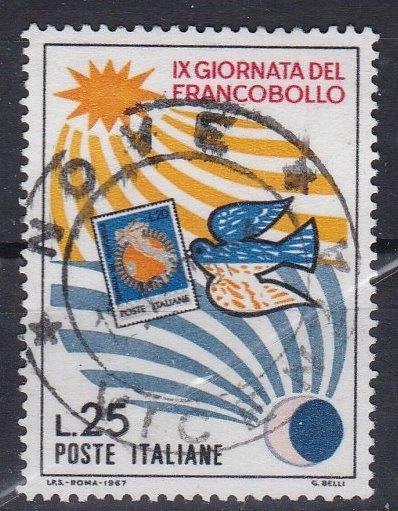 Italie 1967 - n 1250, Envoi, Affranchi