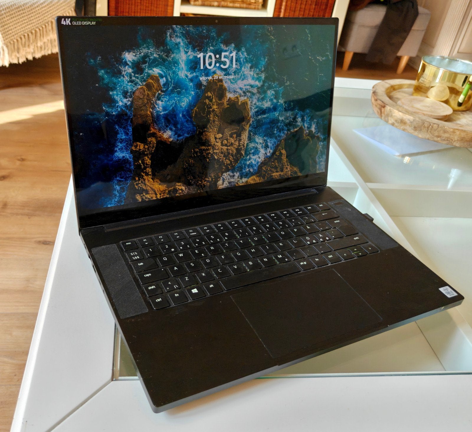 Razer Blade 15 RZ09-0328 – RTX 2070 Max-Q – 4K – 16GB RAM, Ophalen, Met videokaart, Zo goed als nieuw, Gaming