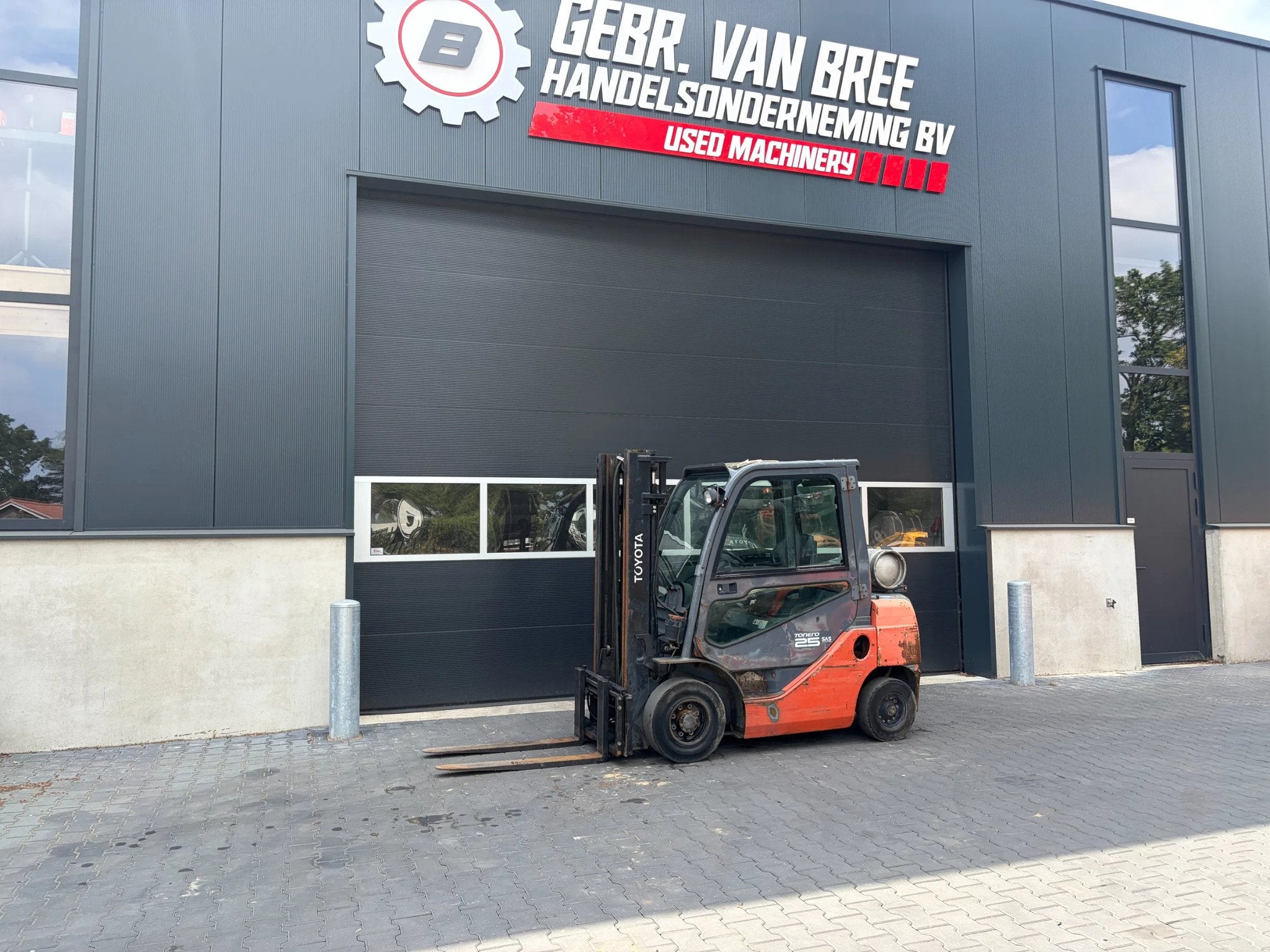 Toyota 02-8FGF25 gas heftruck (année de construction 2011), Autre propulsion, Chariot élévateur, Toyota