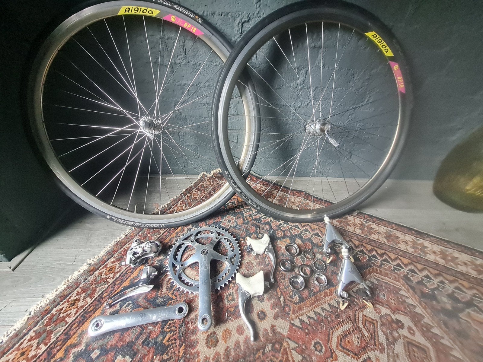 Campagnolo c-record groep, Vélos & Vélomoteurs, Vélos Pièces, Enlèvement ou Envoi