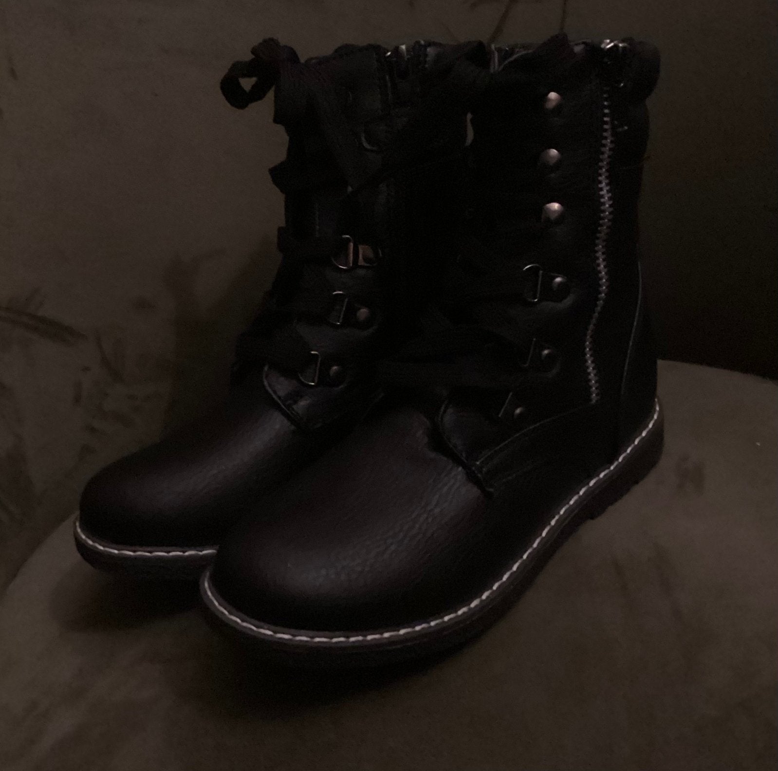 NIEUWE ZWARTE MEISJES LAARZEN,MAAT 30 ,MOOI!, Enfants & Bébés, Neuf, Bottes, Enlèvement ou Envoi, Fille