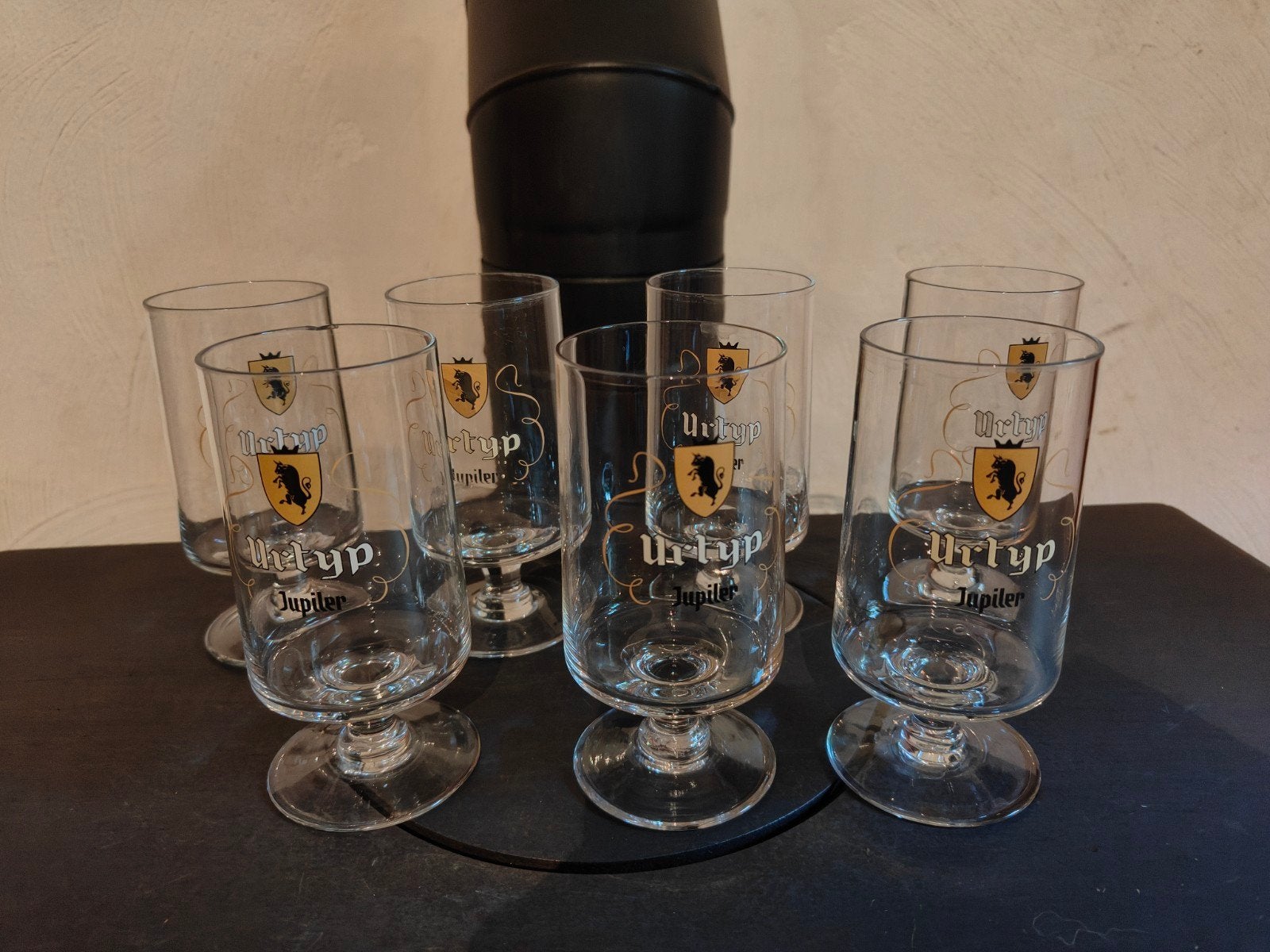 Verres à Jupiler Urtyp, Collections, Enlèvement, Utilisé, Verre à bière