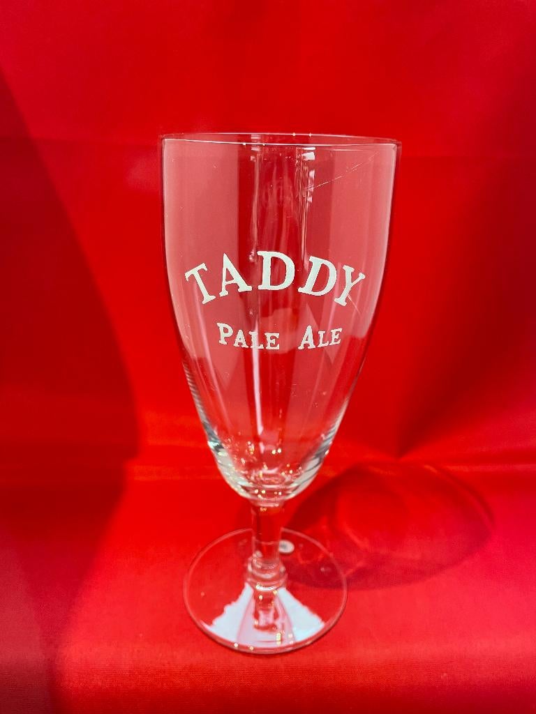 bierglas Taddy Pale Ale, Verzamelen, Ophalen of Verzenden, Gebruikt, Bierglas