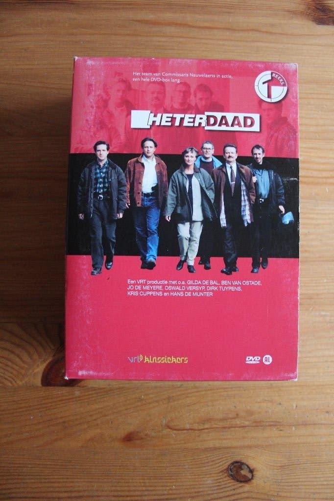 Heterdaad  reeks 1          Span. Vlaamse politie-serie!, Seizoen 1, Misdaad, Alle leeftijden, Zo goed als nieuw