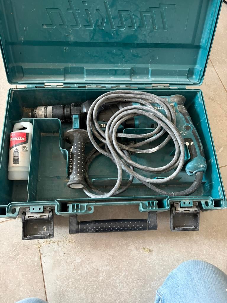 Klopboormachine makita, Ophalen, Zo goed als nieuw