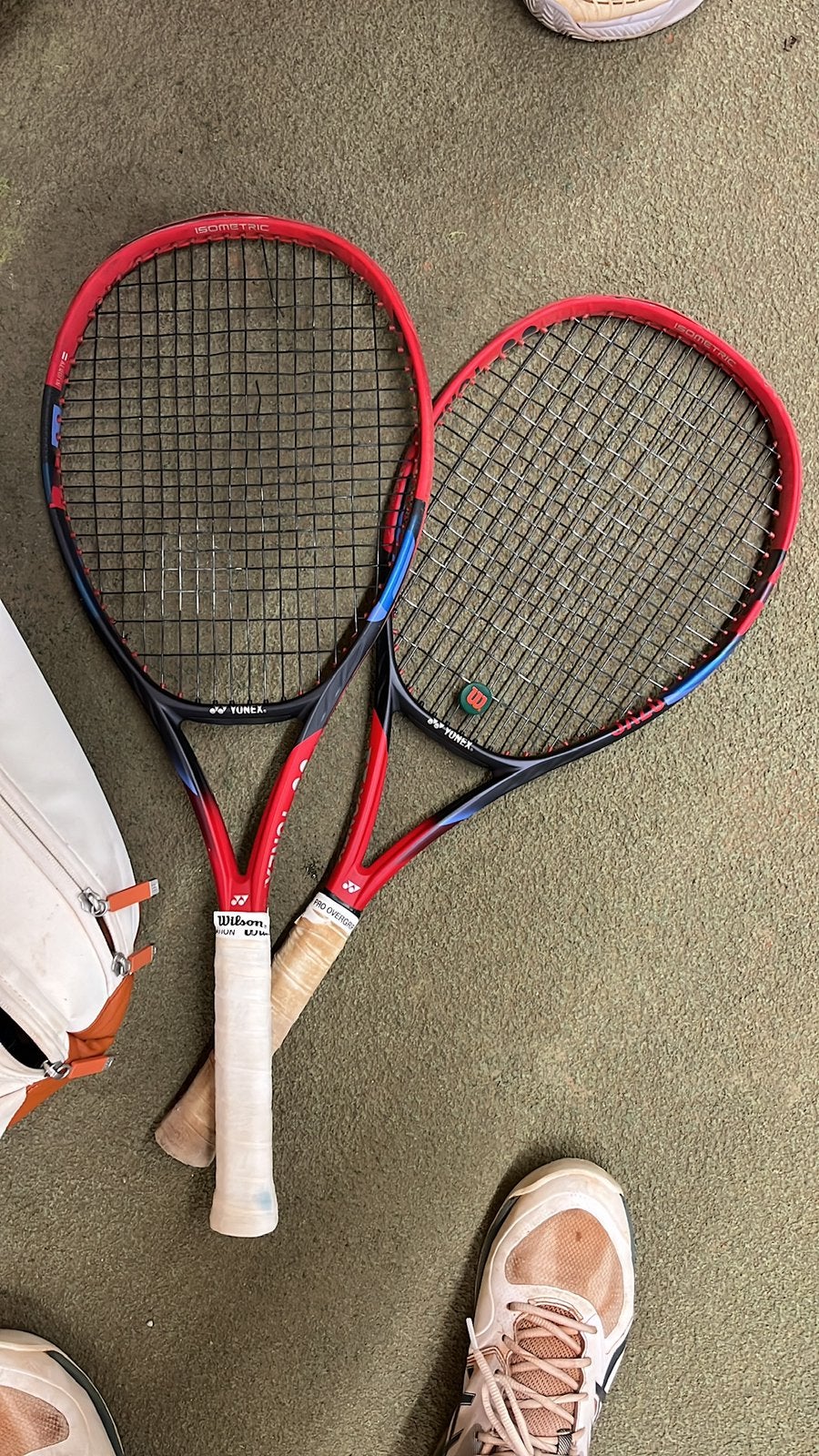 Yonex vcore 2023 gripmaat 3, Gebruikt, Racket, L3, Ophalen