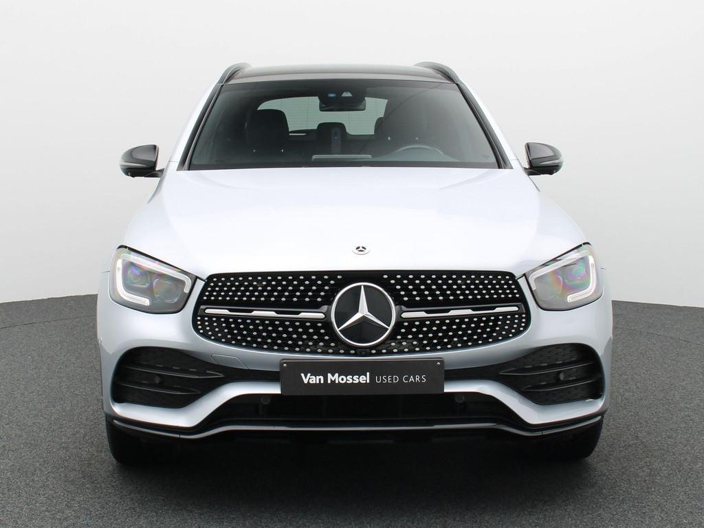 Mercedes-Benz GLC 200 d AMG LINE + CARPLAY + BURMESTER + PAN, Argent ou Gris, Achat, Euro 6, Noir
