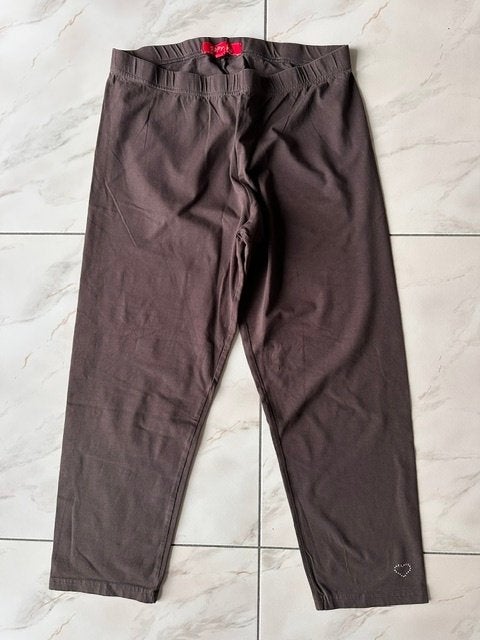 Legging Paprika maat S (ong L) (nr7516), Legging, Maat 36/38 (S), Bruin, Ophalen of Verzenden