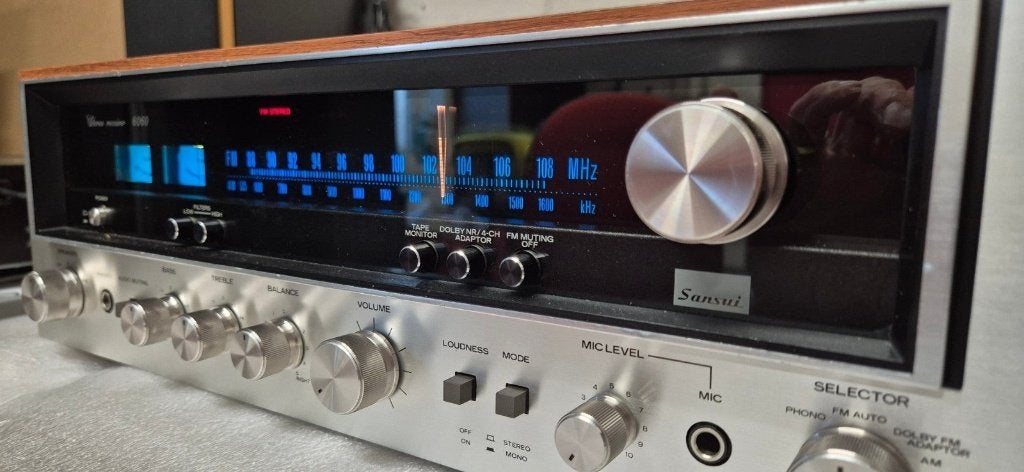 Sansui 6060 (gerestaureerde) versterker, Audio, Tv en Foto, Versterkers en Ontvangers, Zo goed als nieuw, Ophalen, Overige merken