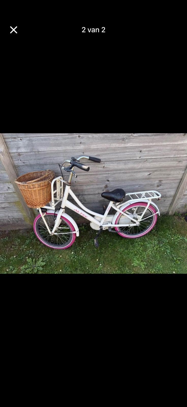 Meisjesfiets, Ophalen, Zo goed als nieuw