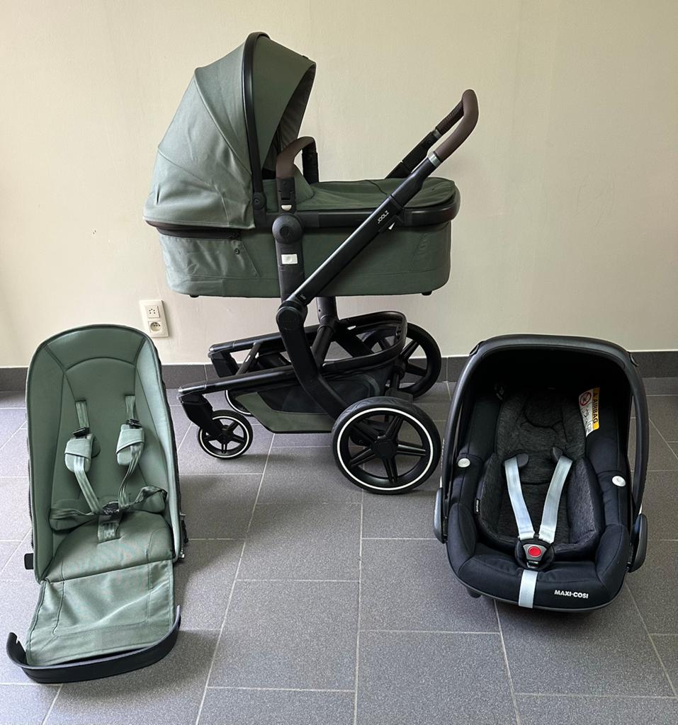 Joolz Day+ Marvellous Green 3 in 1 - COMPLEET, Enfants & Bébés, Buggys, Enlèvement, Comme neuf, Maxi-Cosi