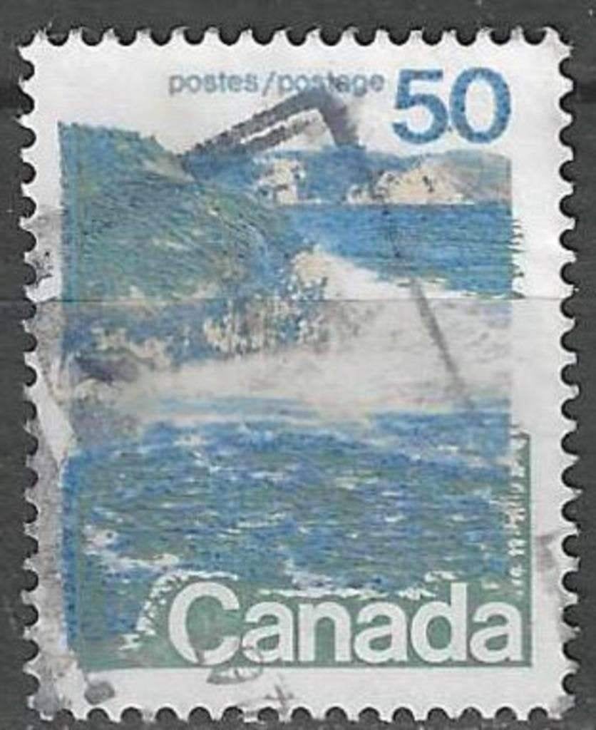 Canada 1972/1976 - Yvert 475 - Canadese kust (ST), Postzegels en Munten, Verzenden, Gestempeld